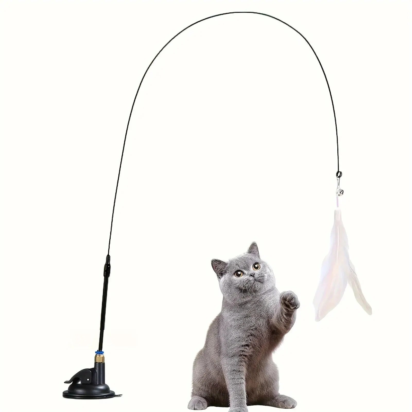 Feather Wand Teaser Toy