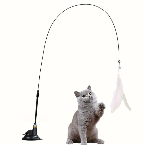 Feather Wand Teaser Toy